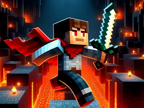 Minecraft Obby gameplay