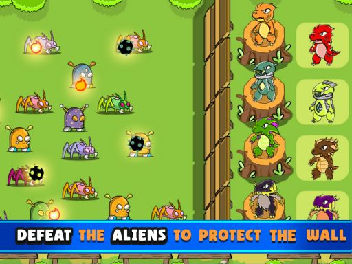 Tower Defense: Dragon Merge gameplay