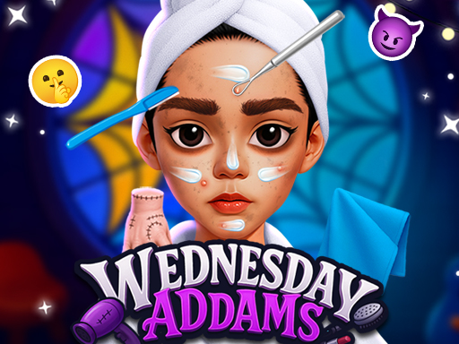 Wednesday Addams Beauty Salon gameplay