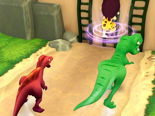 Dinosaur Shifting Run gameplay