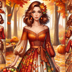 Autumn Fashion Game For Girls gameplay