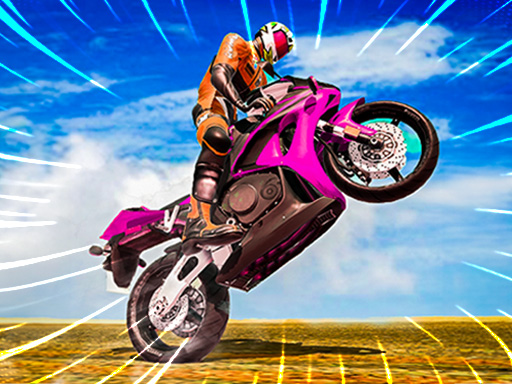 Crazy Wheelie Motorider gameplay